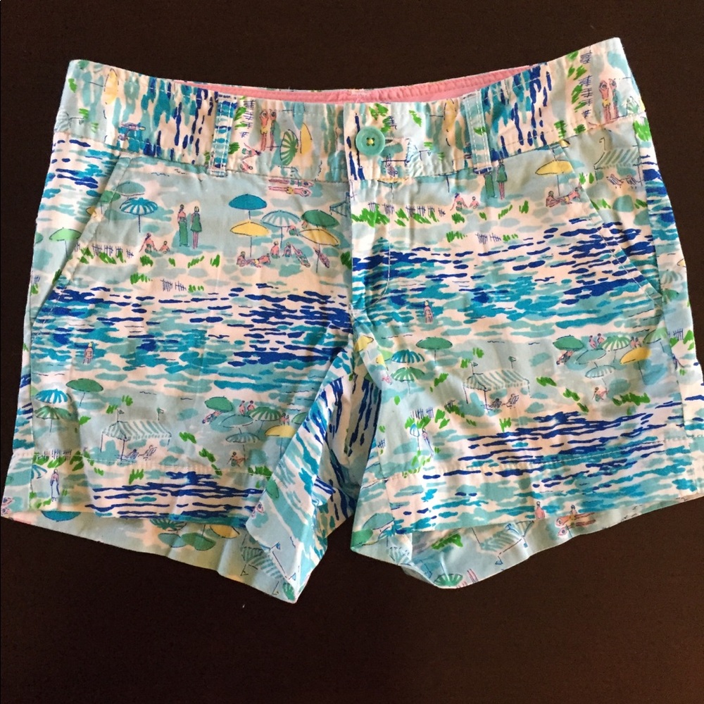Lilly Pulitzer Callahan Shorts Sz 2